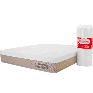 Colchão Queen Ortopédico Premium Firme com Desing Tridimensional Original BF Colchões