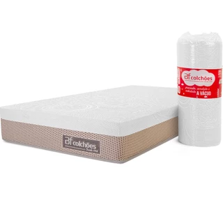 Colchão Solteirão Ortopédico Firme a Vácuo Premium Original - BF Colchões