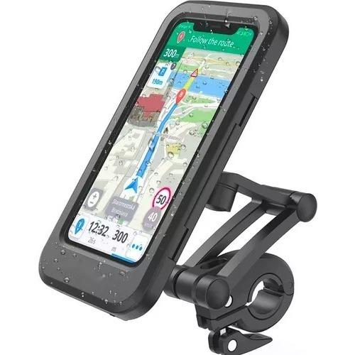 Suporte Porta Celular Moto Bike Á Prova Dágua 360° Articulado 6.5 POLEGADAS