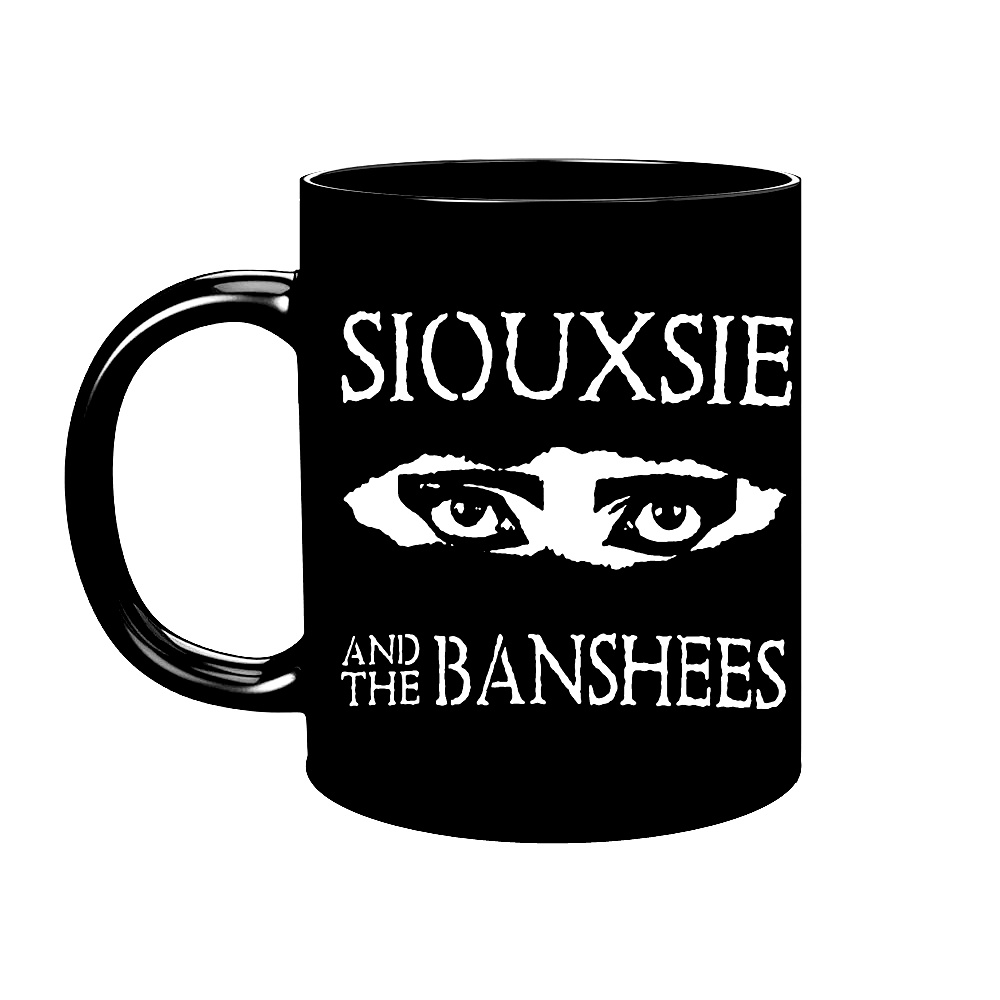 Caneca Preta Siouxsie And The Banshees banda gotica rock
