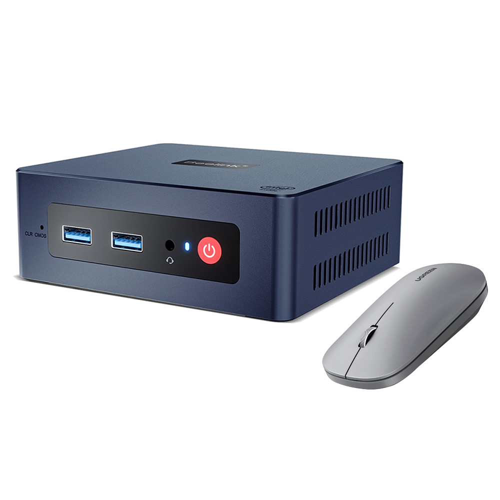 BeelinkミニPC、 Mini Pc Beelink Mini S Intel Celeron 8gb 256gb+Mouse Sem Fio