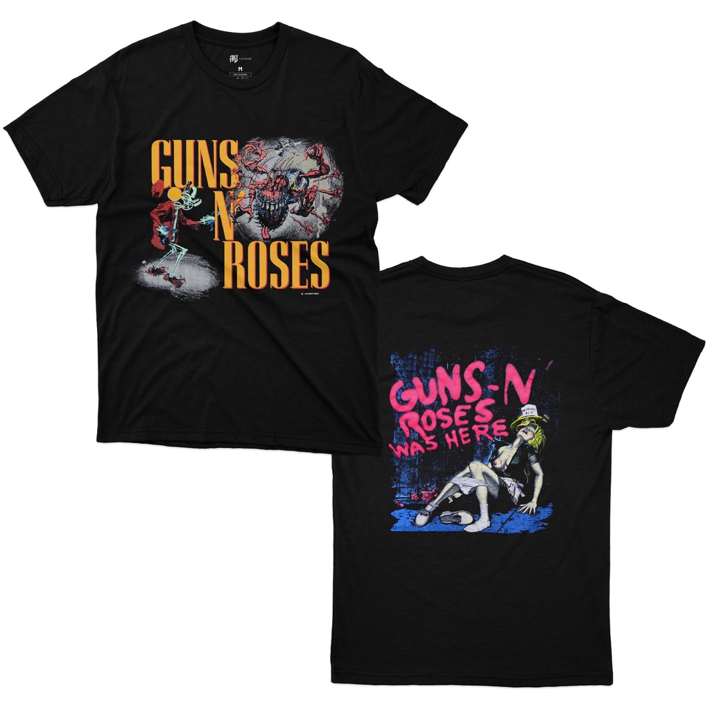 Camiseta Guns N' Roses Appetite For Destruction Tour 1987 100