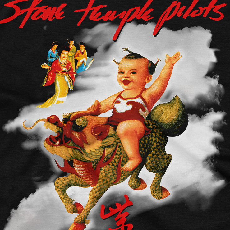 Camiseta Stone Temple Pilots Purple 100% Algodão | Shopee Brasil