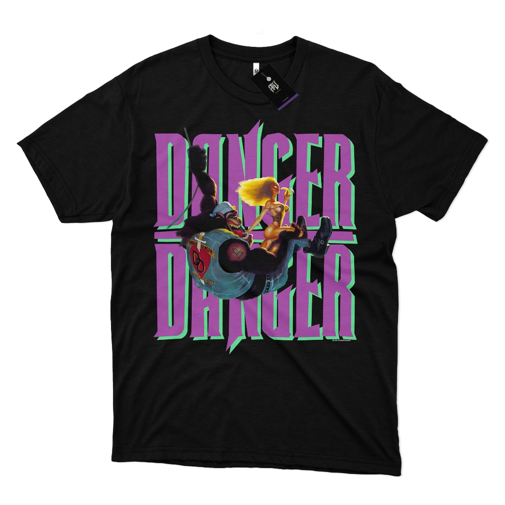 Camiseta Danger Danger Screw It Vintage 1991 100% Algodão | Shopee