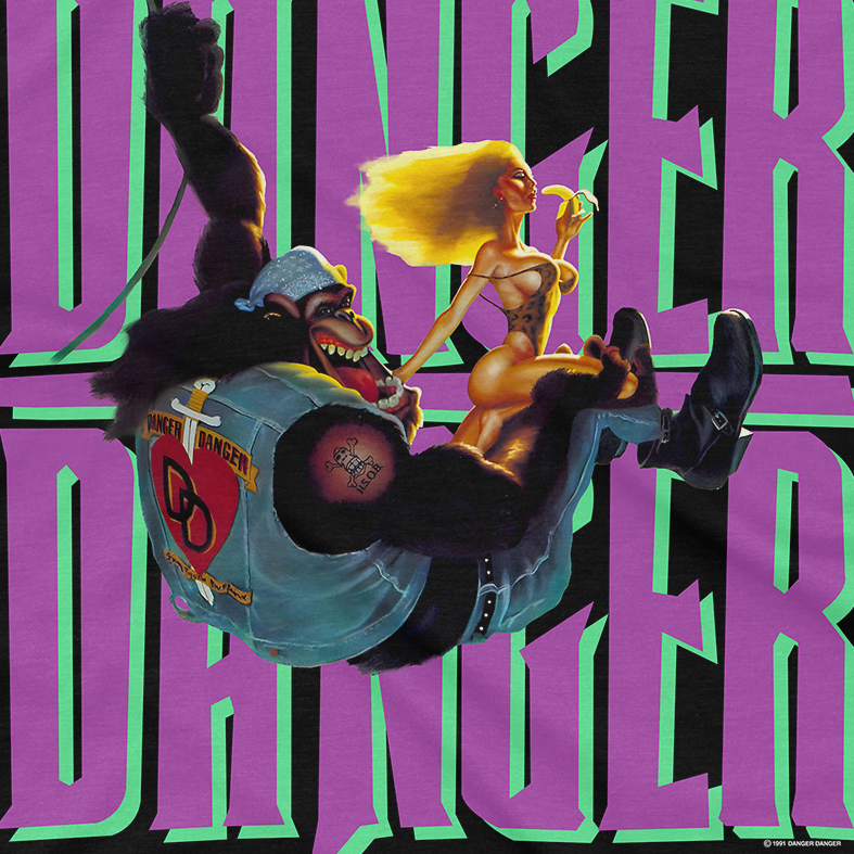 Camiseta Danger Danger Screw It Vintage 1991 100% Algodão | Shopee