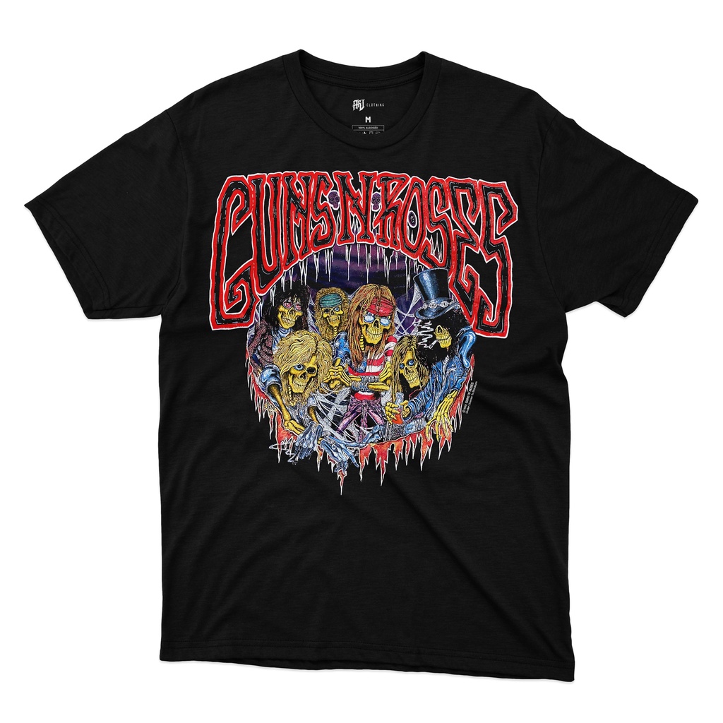 Camiseta Guns N' Roses Tokyo Japan Tour 1993 Vintage 100% Algodão