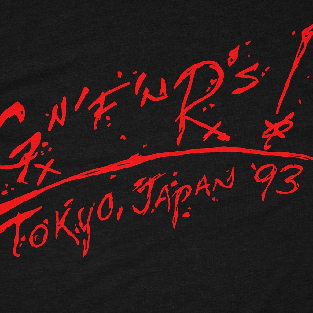 Camiseta Guns N' Roses Tokyo Japan Tour 1993 Vintage 100% Algodão