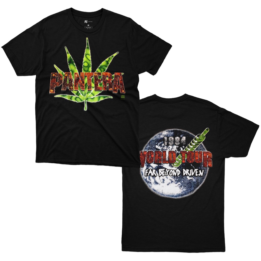Camiseta Pantera Far Beyond Driven World Tour 1994 100% Algodão