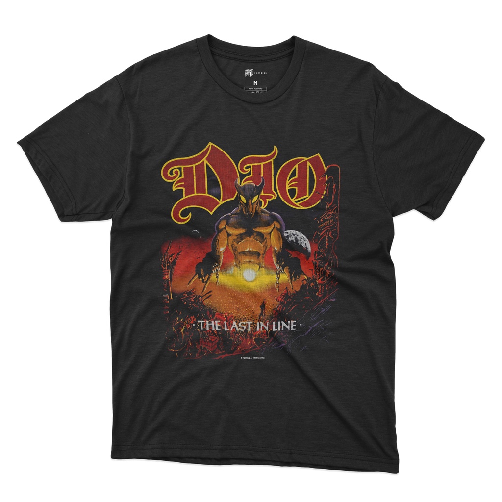DIO Inferno: Last In Live Tシャツ Camiseta Dio Vintage 1984 The Last In Line Stranger Things Eddie