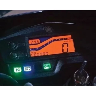 Pelicula Polarizada reparo Painel Moto Yamaha 13x13cm 0 graus autocolante