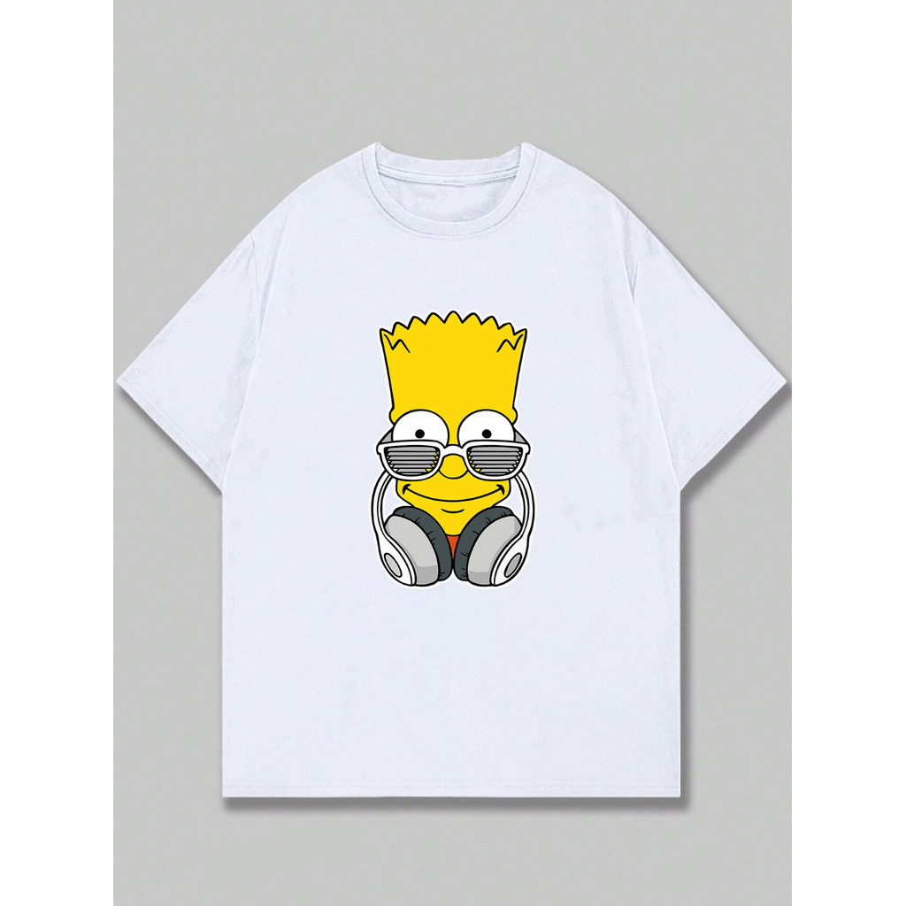 Camiseta Cartoon Os Simpsons Camisa Masculina Blusa Feminina