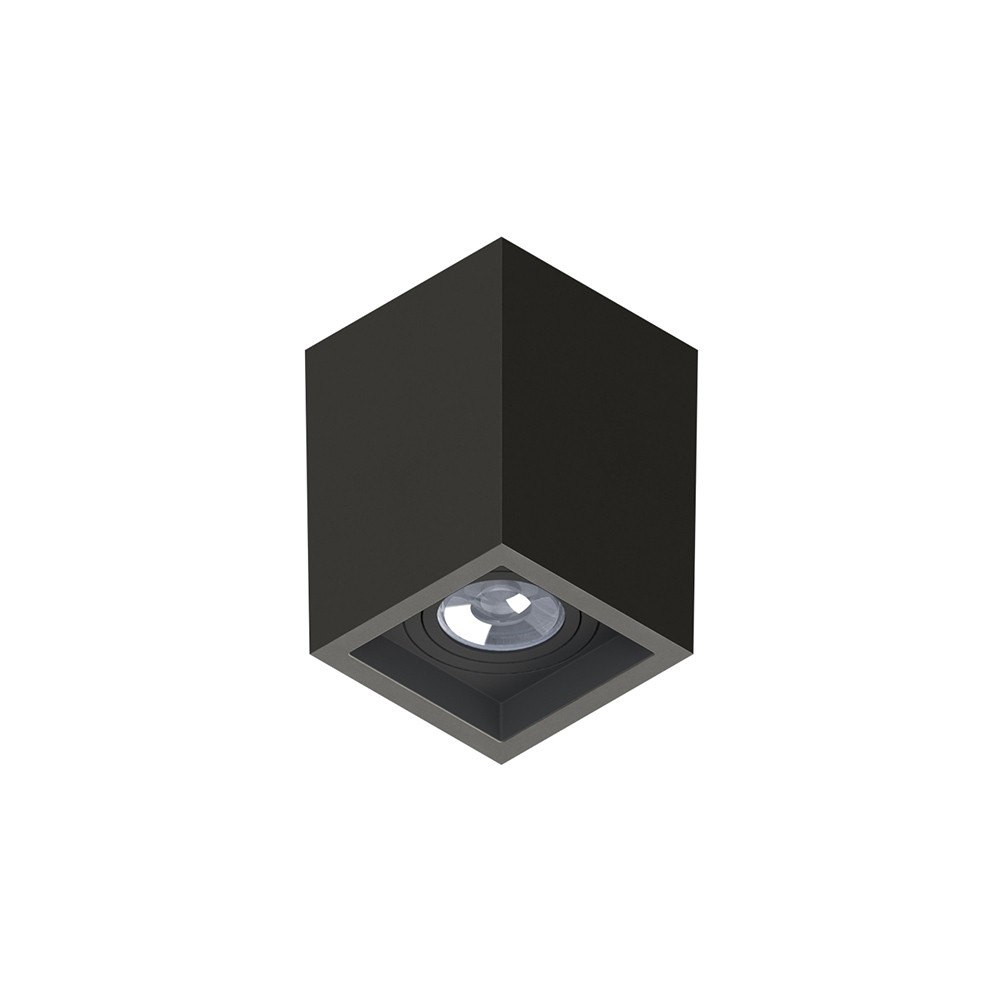 Spot De Sobrepor Boxit Recuado Quadrado Save Energy Mr16 Gu10 Bivolt ...