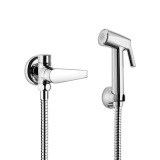 Ducha Higiênica para Banheiro Lorenzetti Loren Joy 1985 C32 com Registro e Derivação Cromada