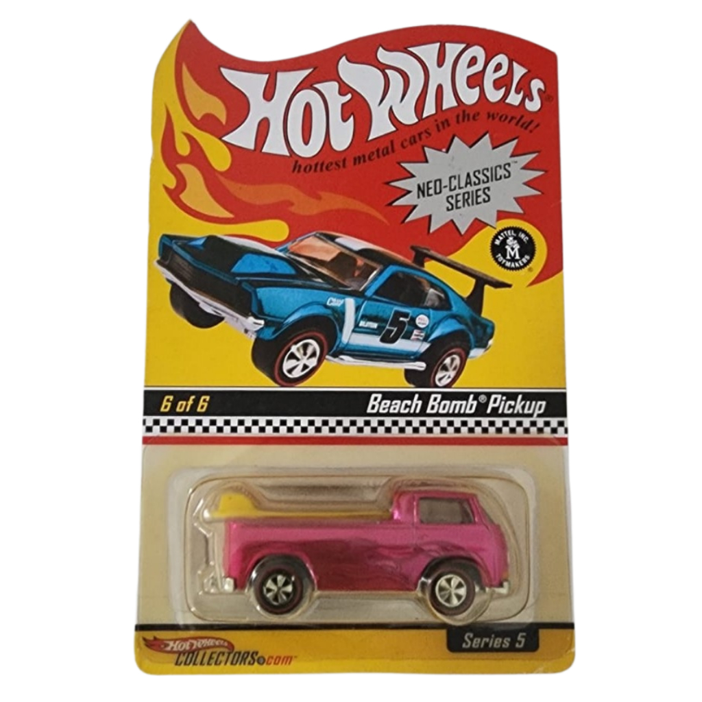 Hot Wheels Beach Bomb Pickup Pink 2006 | Shopee Brasil