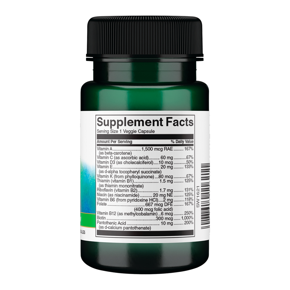 Multivitamínico Mini Cap Swanson 30 Capsulas Importado | Shopee Brasil