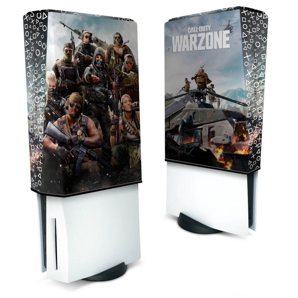 Capa PS5 Fat Vertical Anti Poeira - Call of Duty Warzone | Shopee Brasil
