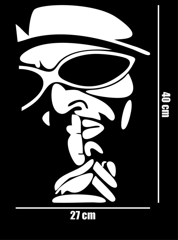 Adesivo Racionais Silêncio - 40x27 - Parede/ Notebook / Decoração / Hip Hop