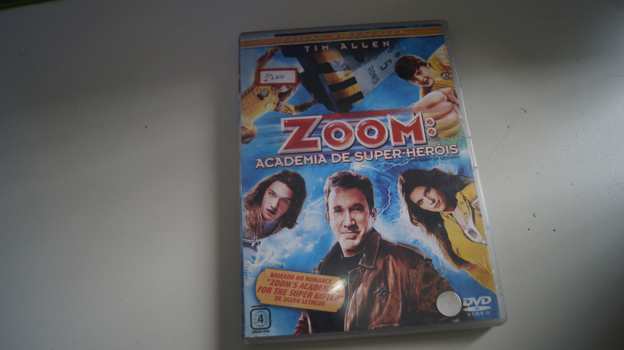 DVD FILME ORIGINAL - ZOOM ACADEMIA DE SUPER-HEROIS | Shopee Brasil