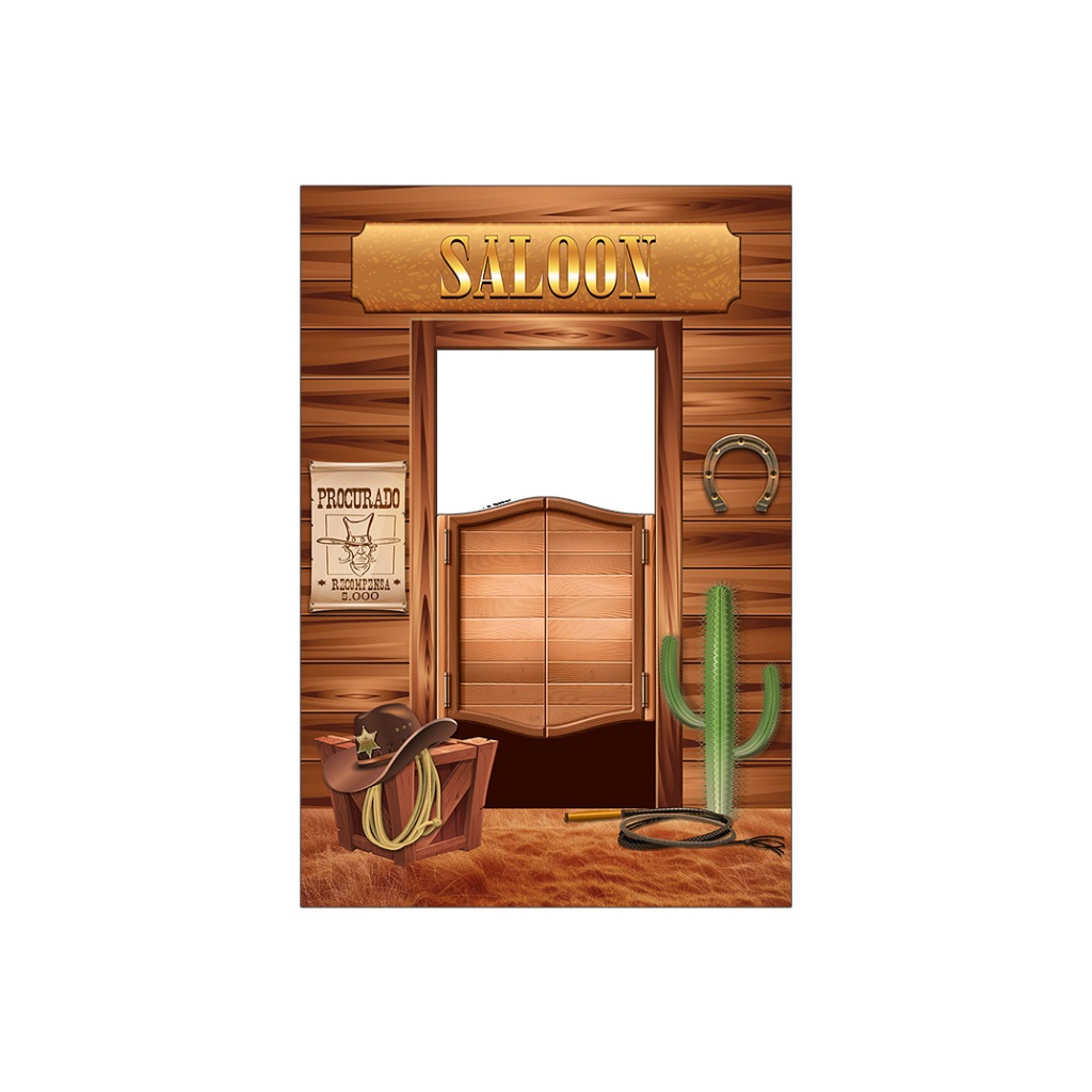 Painel De Festa Vertical Interativo 1,50 x 2,20 - Fazenda Country ...
