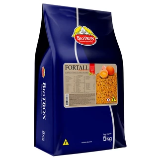 Fortall - Farinhada seca Papa de Ovo - 5 kg - Neutra sem pigmentos - Pássaros