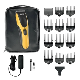 Máquina de Cortar Cabelo Wahl Hair Cut Beard DIY com 10 Pentes de Corte Bivolt em Oferta na Shopee