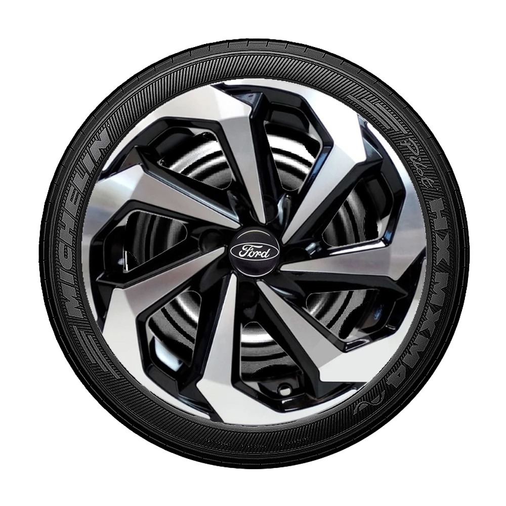 Promoção 4 Calotas Reforçadas Spider Aro 14 Ford KA Fiesta Escort Verona Focus