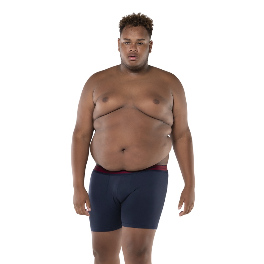 Cueca Box Masculina Plus Size Tamanhos G1 G2 G3 Confortável Adaptável Espicha Estica Boxer Masculino