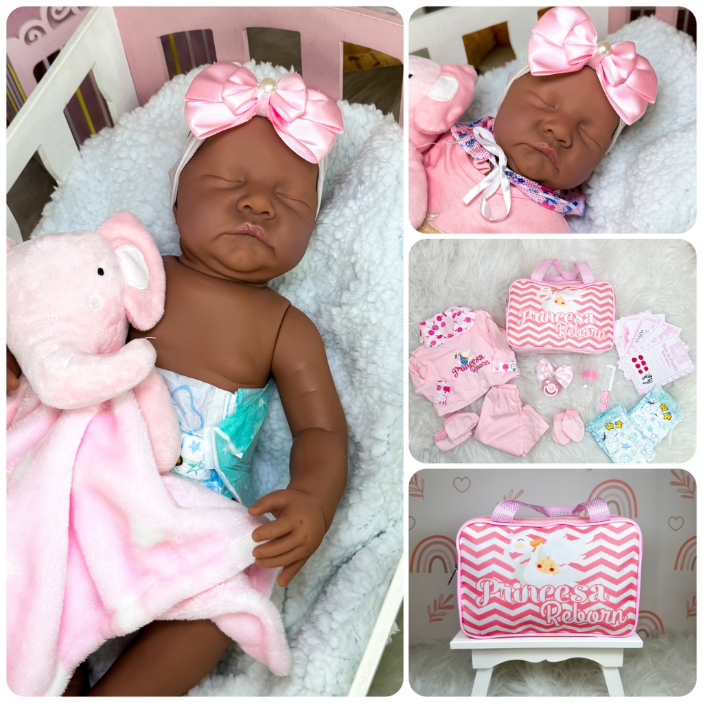 Boneca Reborn Silicone Bebes Reborn De AÃ±os Bebe Reborn Completa