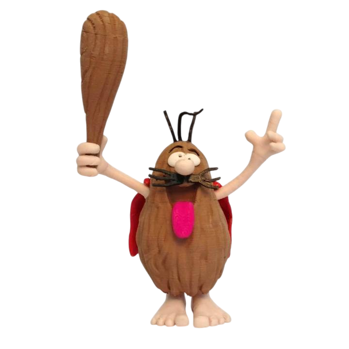 Colecionáveis - Capitão Caverna em Resina