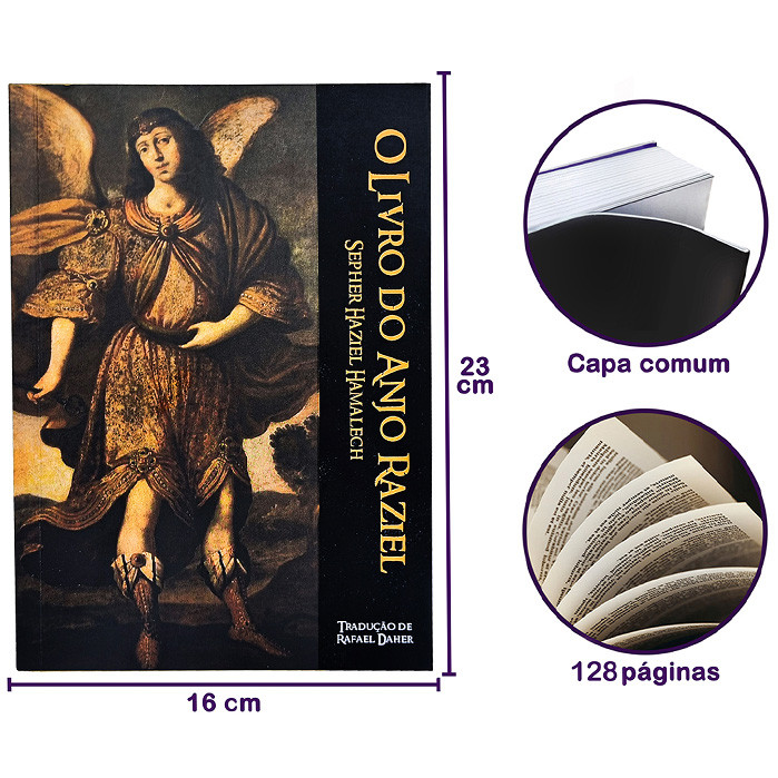 Livro Sepher Raziel Grimório Cabala Ocultismo Magia Angelical