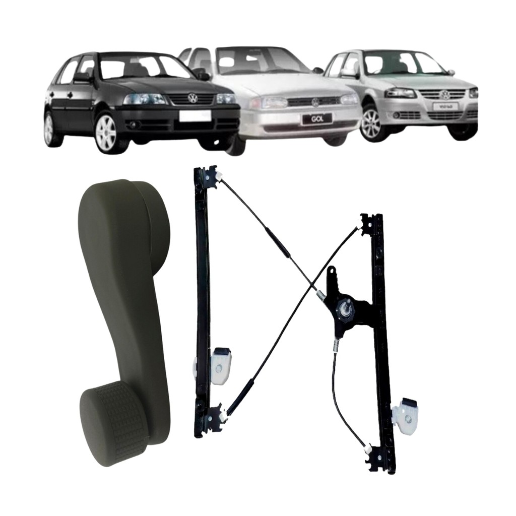 Máquina Vidro Gol G3 G4 G2 4portas Manual Lado Direito | Shopee Brasil
