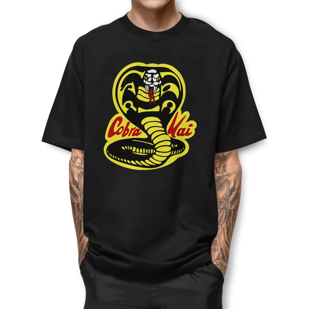 Camiseta COBRA KAI Camisa Street de qualidade Algodão BCR04BCR04