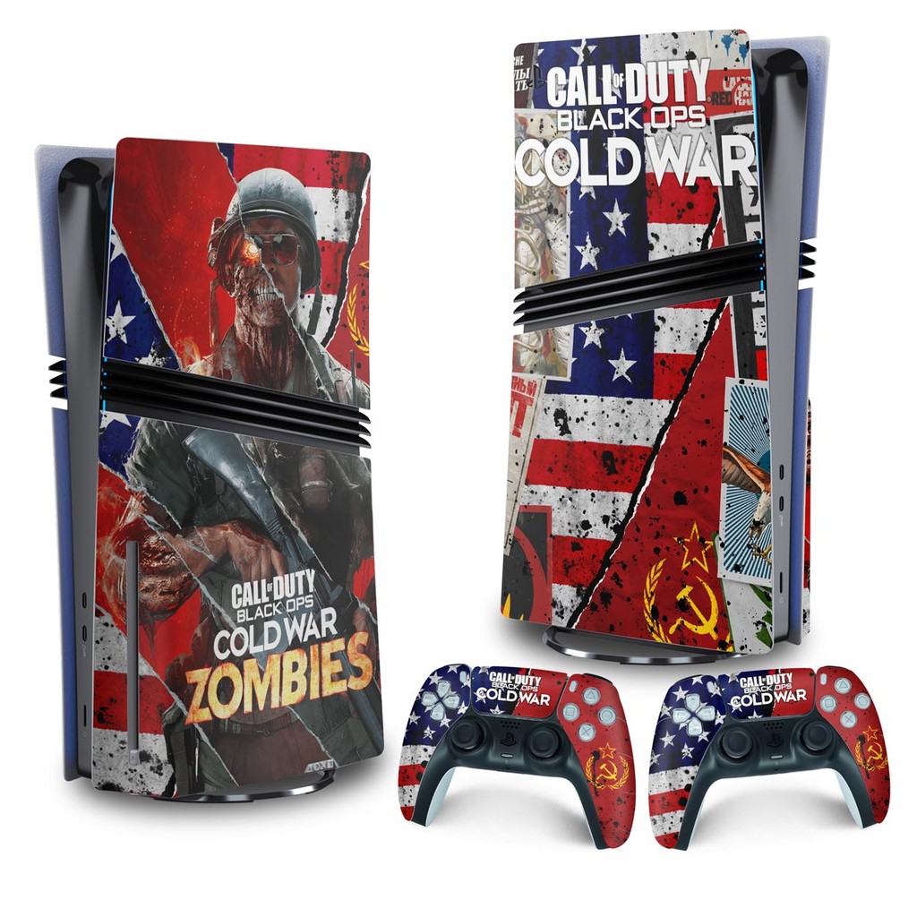 Skin PS5 Pro Adesivo Vertical Call Of Duty Cold War | Shopee Brasil