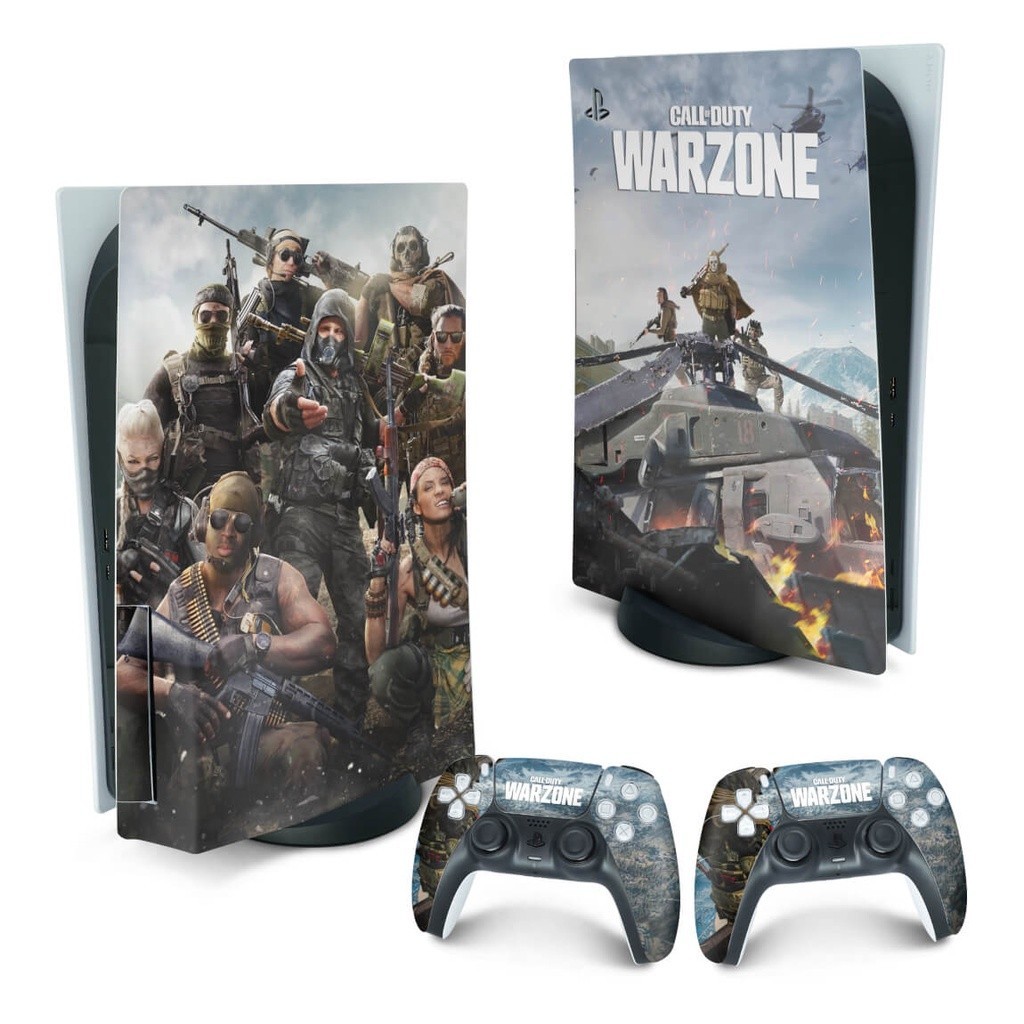 Skin PS5 Fat Playstation 5 Adesivo - Call of Duty Warzone | Shopee Brasil