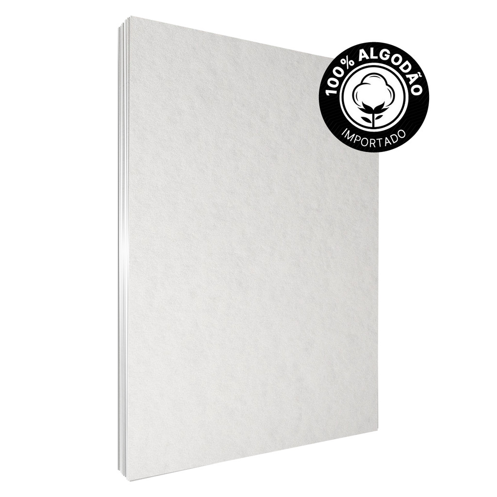 Papel Aquarela 100% Algodão 10 folhas 300g
