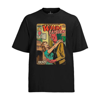 Marvel Wandavision - Camiseta De Punto Monocromática