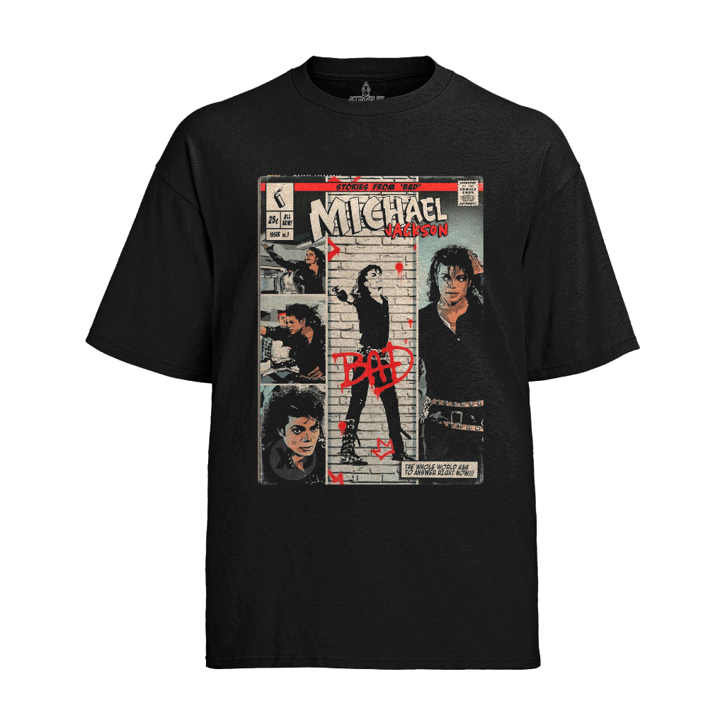 トップス 85's MICHAEL JACKSON Tee Camiseta Graphic Tee Tshirt Michael Jackson HQ | Shopee Brasil