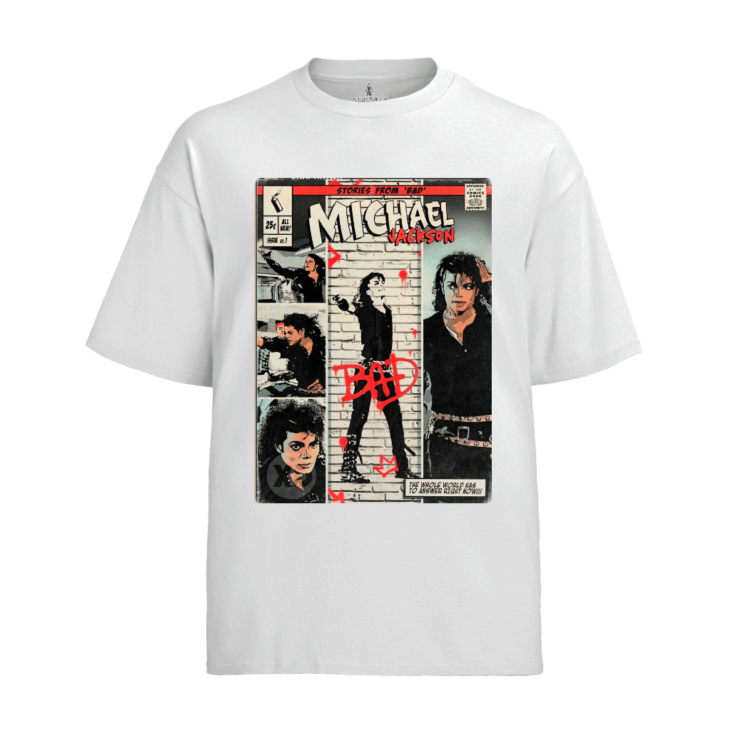 Camiseta Graphic Tee Tshirt Michael Jackson HQ | Shopee Brasil