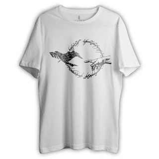 Camiseta Algodão Unissex Tshirt O Senhor dos Anéis The Lord of the Rings Pintura