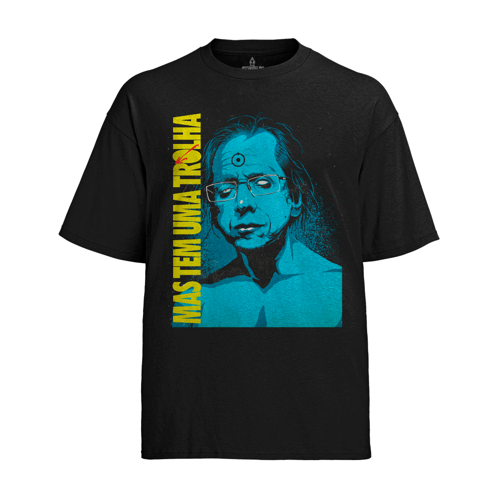 Camiseta Graphic Tee Tshirt Skylab Mas Tem Uma Trolha Meme Dr Manhattan Watchmen