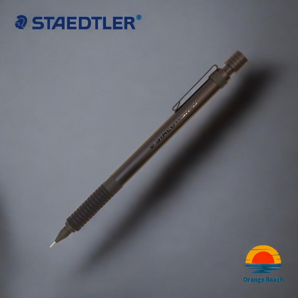 STAEDTLER 925 35 All Black/Lapiseira Profissional/Design Premium/0.3/0.5/2.0mm