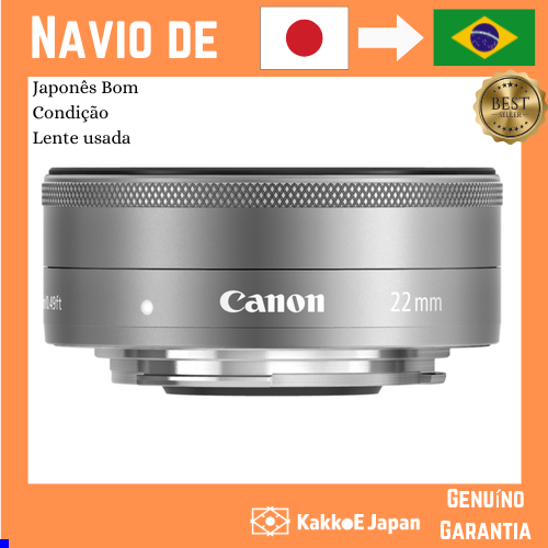 Objetiva Grande Angular de Focagem Única Canon EF-M22mm F2 STM
