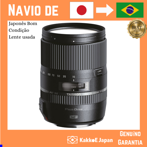 Lente Zoom de alta ampliação TAMRON 16-300mm F3.5-6.3 DiII VC PZD