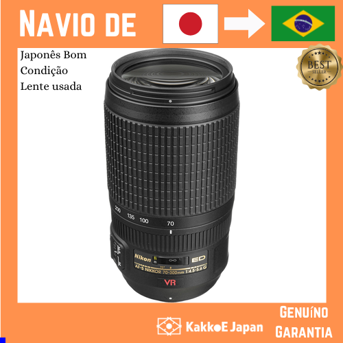 nikon lente af p dx nikkor 70 300mm f 4 5 6 3g ed vr para cameras