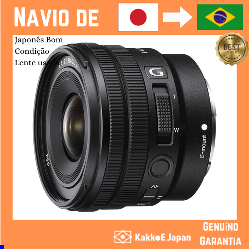 Lente usada no Japão] SONY (Sony) Lente Zoom Grande Angular APS-C