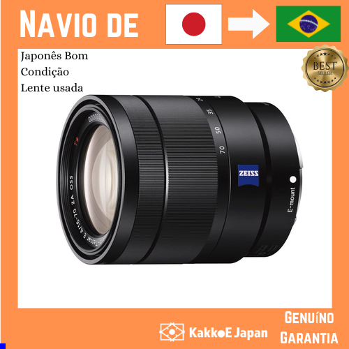 Lente usada no Japão] Lente de zoom padrão SONY Vario-Tessar T* E