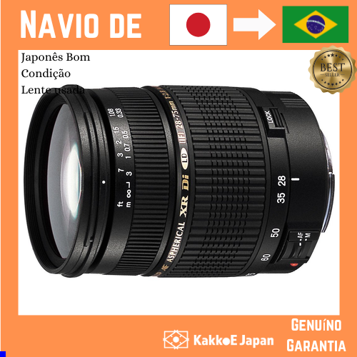 Lente usada no Japão] Lente Zoom de grande abertura TAMRON SP AF28