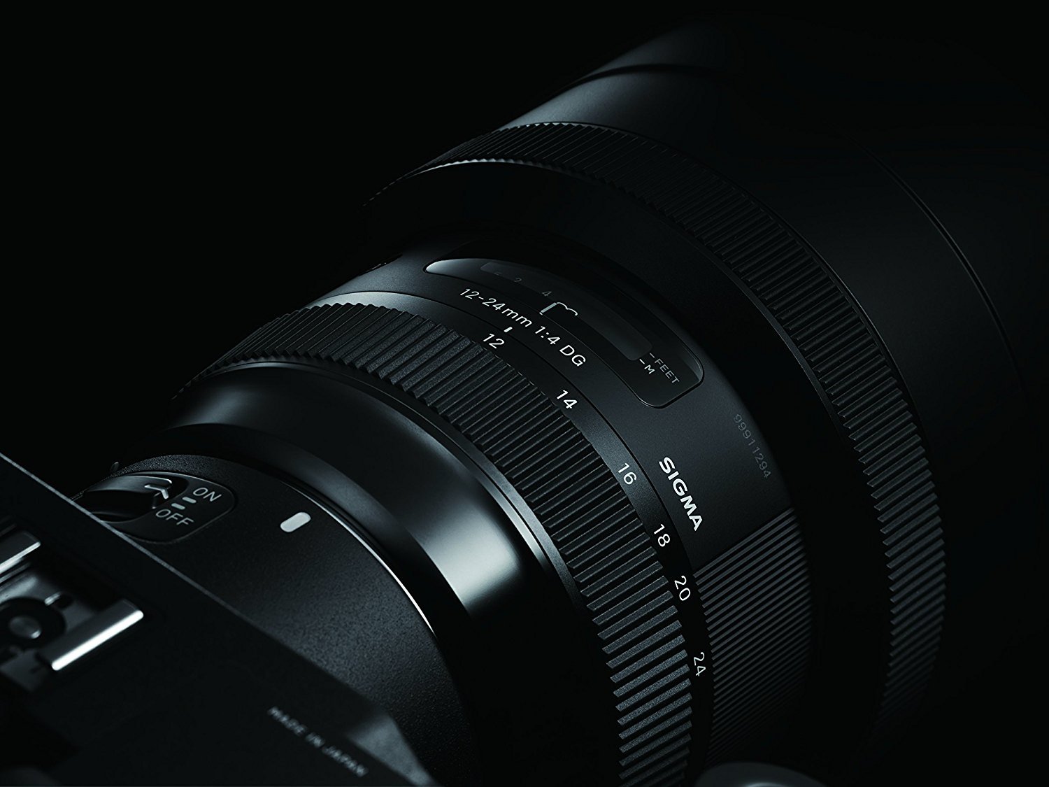 SIGMA 12-24mm F4 DG HSM | Arte A016 | Encaixe Canon EF | Tamanho