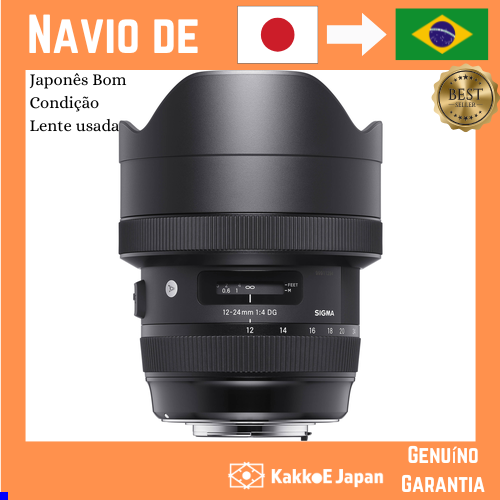 SIGMA 12-24mm F4 DG HSM | Arte A016 | Encaixe Canon EF | Tamanho