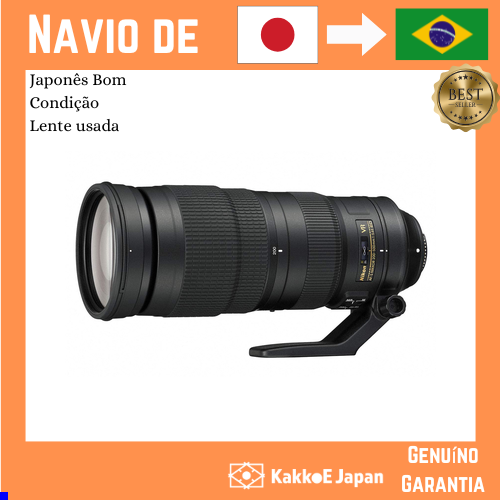 Lente zoom telefoto Nikon AF-S NIKKOR 200-500mm f/5.6E ED VR